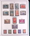 1853-1959 Collection de France sur album Cérès, obl