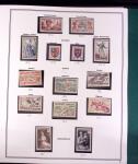1853-1959 Collection de France sur album Cérès, obl