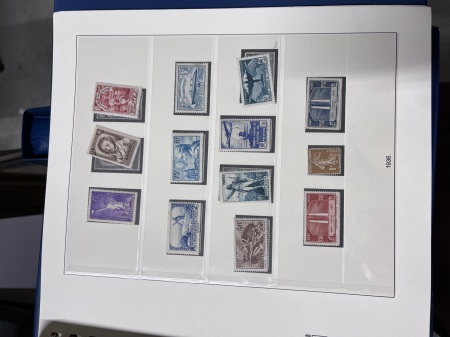 1849-2016 Collection de France en 15 classeurs Lindners,