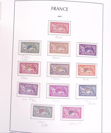 1870-1959 Collection de France avec de bonnes valeurs