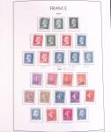 1870-1959 Collection de France avec de bonnes valeurs