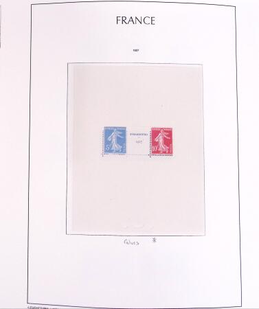 1870-1959 Collection de France avec de bonnes valeurs