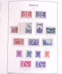 1870-1959 Collection de France avec de bonnes valeurs