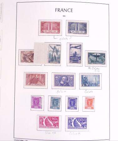1870-1959 Collection de France avec de bonnes valeurs