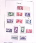1870-1959 Collection de France avec de bonnes valeurs