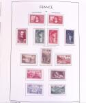 1870-1959 Collection de France avec de bonnes valeurs