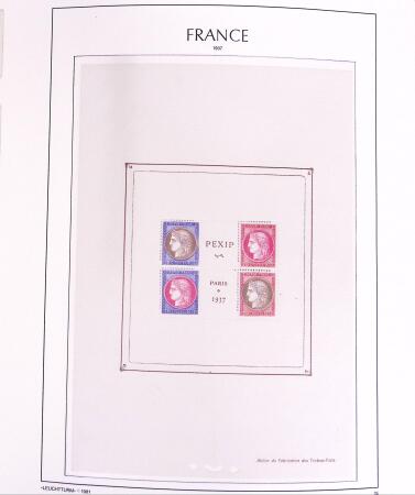1870-1959 Collection de France avec de bonnes valeurs