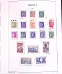 1870-1959 Collection de France avec de bonnes valeurs