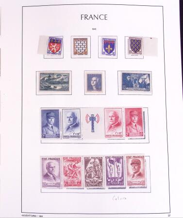 1870-1959 Collection de France avec de bonnes valeurs