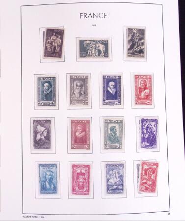 1870-1959 Collection de France avec de bonnes valeurs
