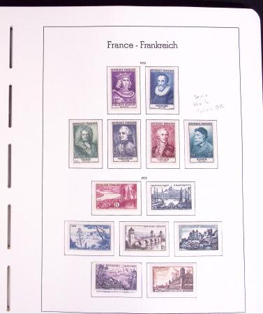 1870-1959 Collection de France avec de bonnes valeurs