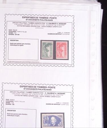 1870-1959 Collection de France avec de bonnes valeurs