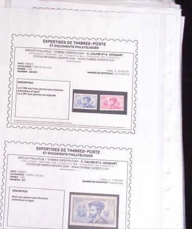1870-1959 Collection de France avec de bonnes valeurs