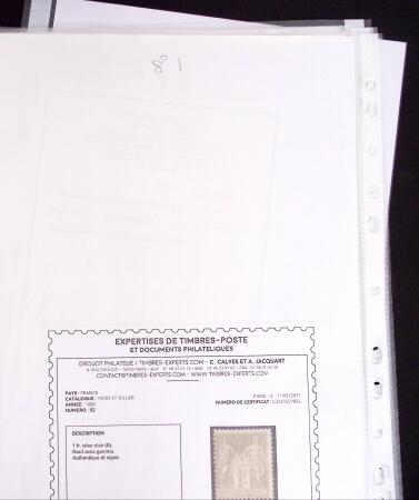 1870-1959 Collection de France avec de bonnes valeurs
