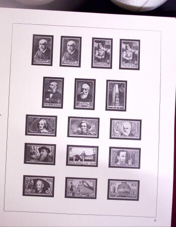 1849-1992, Collection depuis le n°1 avec des doubles,
