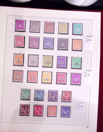 1849-1992, Collection depuis le n°1 avec des doubles,