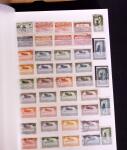1927-2016, 2 Albums de poste aérienne, avec de bonnes valeurs en quantités multiples, obl. et neuf , n°1/2, 6c, 14, 15, PA militaire, dont lettres, partie moderne en bloc + 1 album du monde avec Colonie Françaises,