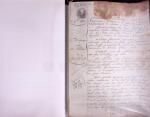 1793-1980 Classeur avec des vieux papier admirative
