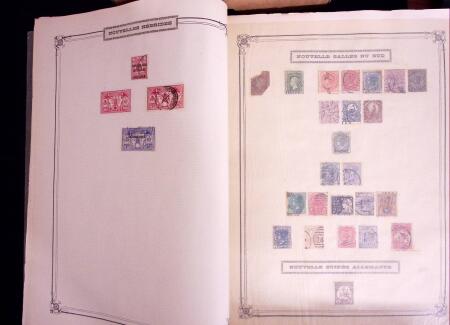 1849-1970 Small Estate in Yvert album plus set of large Yvert pages