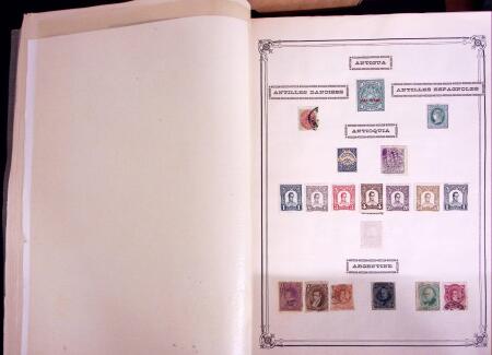 1849-1970 Small Estate in Yvert album plus set of large Yvert pages
