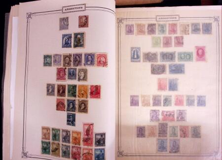 1849-1970 Small Estate in Yvert album plus set of large Yvert pages