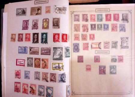 1849-1970 Small Estate in Yvert album plus set of large Yvert pages