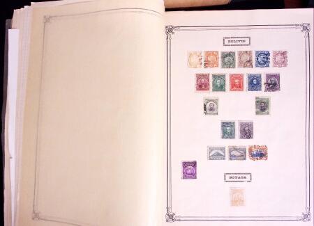 1849-1970 Small Estate in Yvert album plus set of large Yvert pages