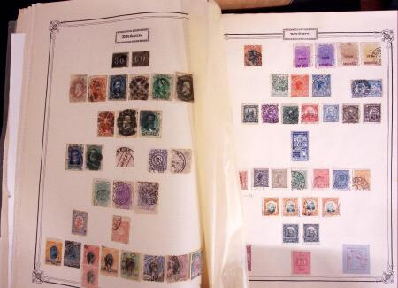 1849-1970 Small Estate in Yvert album plus set of large Yvert pages