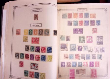 1849-1970 Small Estate in Yvert album plus set of large Yvert pages