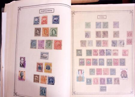 1849-1970 Small Estate in Yvert album plus set of large Yvert pages