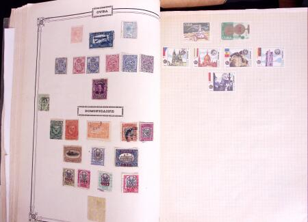 1849-1970 Small Estate in Yvert album plus set of large Yvert pages