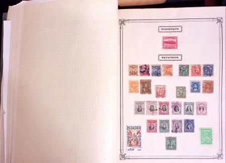 1849-1970 Small Estate in Yvert album plus set of large Yvert pages