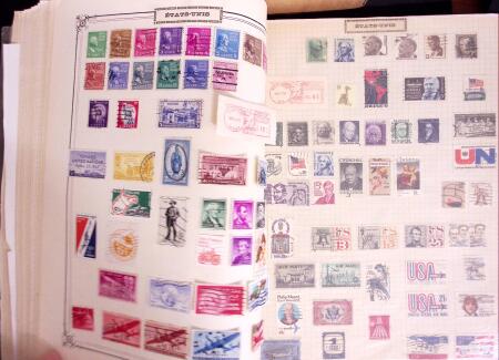 1849-1970 Small Estate in Yvert album plus set of large Yvert pages