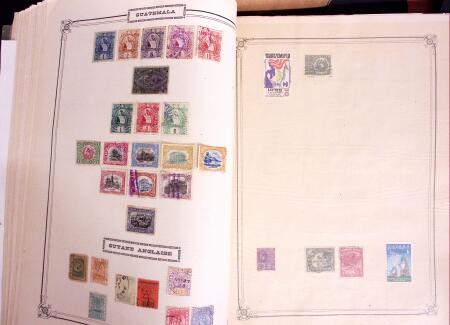 1849-1970 Small Estate in Yvert album plus set of large Yvert pages