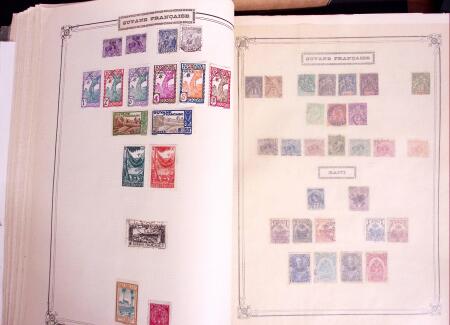 1849-1970 Small Estate in Yvert album plus set of large Yvert pages