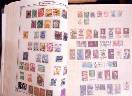 1849-1970 Small Estate in Yvert album plus set of large Yvert pages