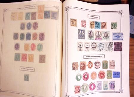 1849-1970 Small Estate in Yvert album plus set of large Yvert pages