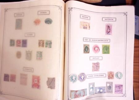 1849-1970 Small Estate in Yvert album plus set of large Yvert pages