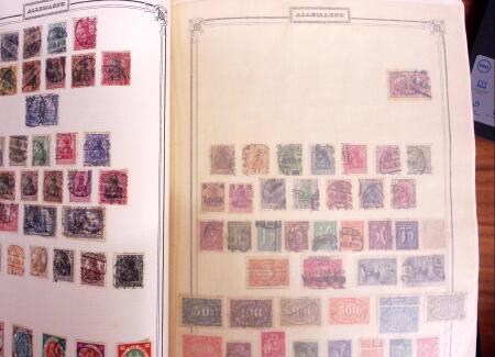 1849-1970 Small Estate in Yvert album plus set of large Yvert pages