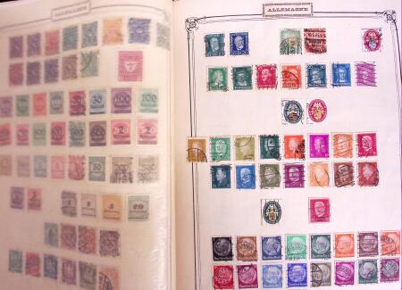 1849-1970 Small Estate in Yvert album plus set of large Yvert pages