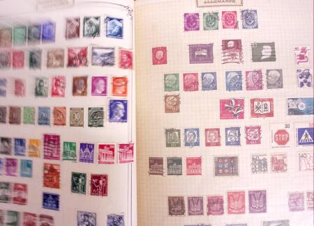 1849-1970 Small Estate in Yvert album plus set of large Yvert pages