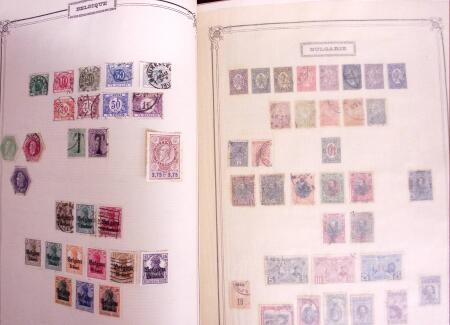 1849-1970 Small Estate in Yvert album plus set of large Yvert pages