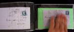 1849-1900, Lot de 75 lettres et cartes dont 15c vert
