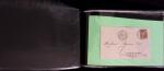1849-1900, Lot de 75 lettres et cartes dont 15c vert