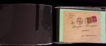 1849-1900, Lot de 75 lettres et cartes dont 15c vert