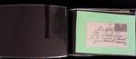 1849-1900, Lot de 75 lettres et cartes dont 15c vert