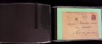 1849-1900, Lot de 75 lettres et cartes dont 15c vert