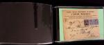 1849-1900, Lot de 75 lettres et cartes dont 15c vert