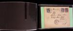 1849-1900, Lot de 75 lettres et cartes dont 15c vert