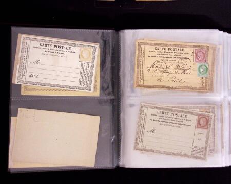 1875-1900, Lot de 69 cartes précurseurs et autres